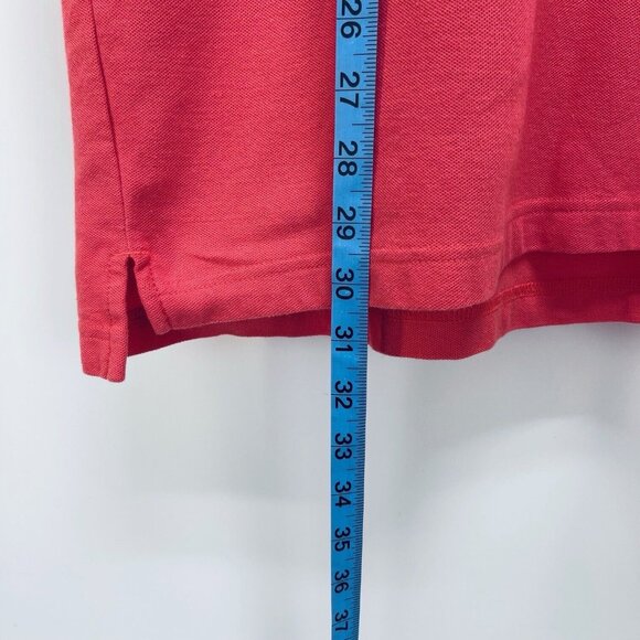 Croft & Barrow Shirt Size L Men’s Signature Polo 3 Button Red 100% Cotton - Picture 6 of 9